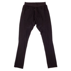 JULIUS S/S 2015 Prism Collection Black Cotton Blend Slim Sweatpants